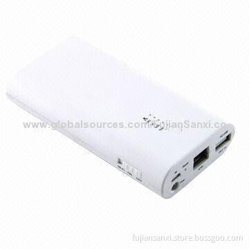 Wi-Fi Media Storage and Power Bank, Sized 69 x 69 x 10mm